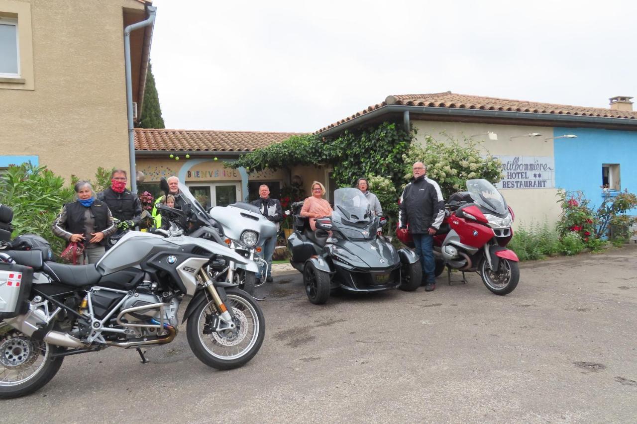 Bel Hotel Restaurant La Gentilhommiere Trèbes Kültér fotó