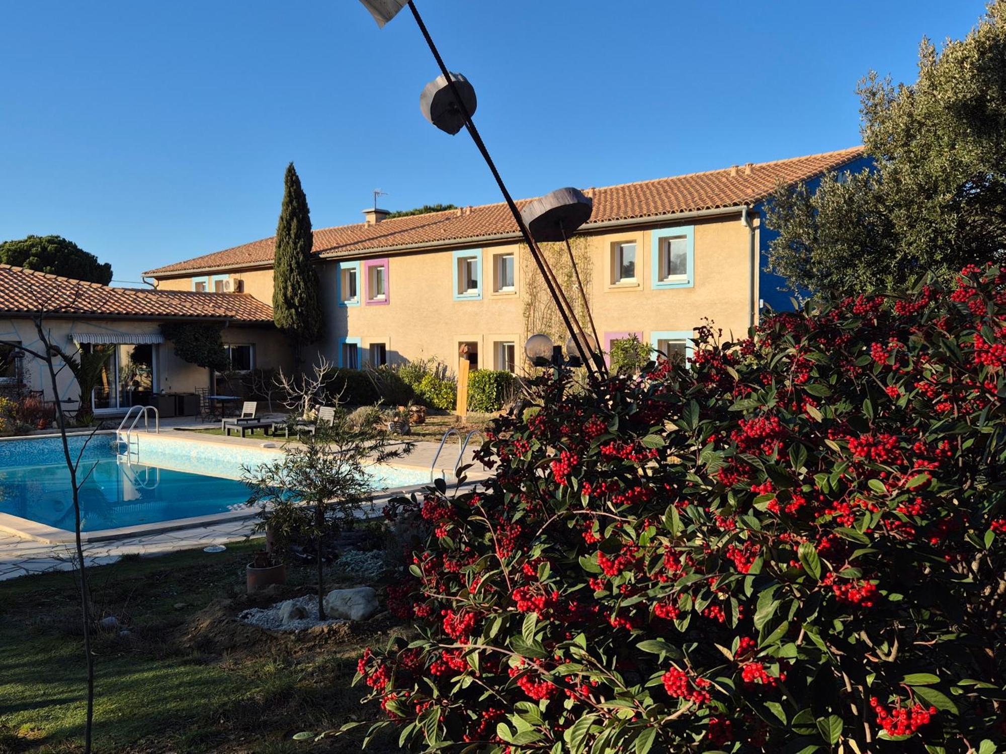 Bel Hotel Restaurant La Gentilhommiere Trèbes Kültér fotó